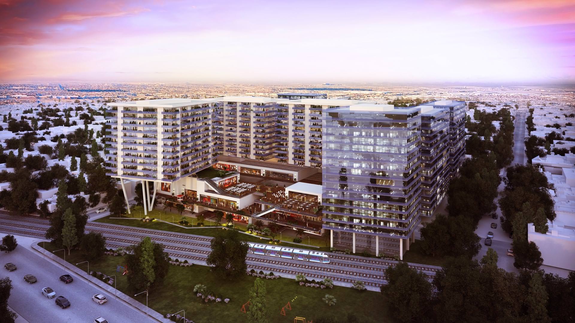 Immeuble Real Plaza - Image ext&eacute;rieure a&eacute;rienne