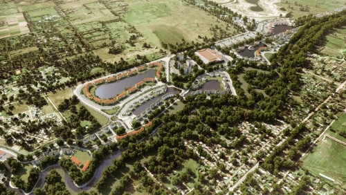 Community landscape - Air Rendition